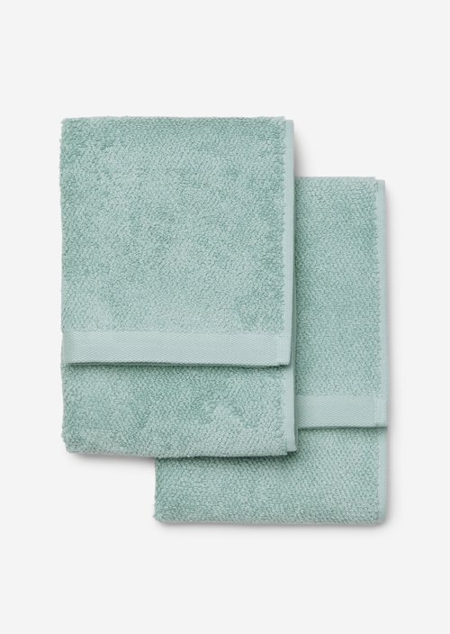 Guest towel model Timeless — Aquamarine
