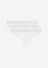 Marc O'Polo String, Damen, weiss, Gr. m, 95% Baumwolle, 5% Elasthan