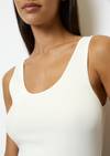 Pure White Ribbed Tank Pure White Ribbed Tank