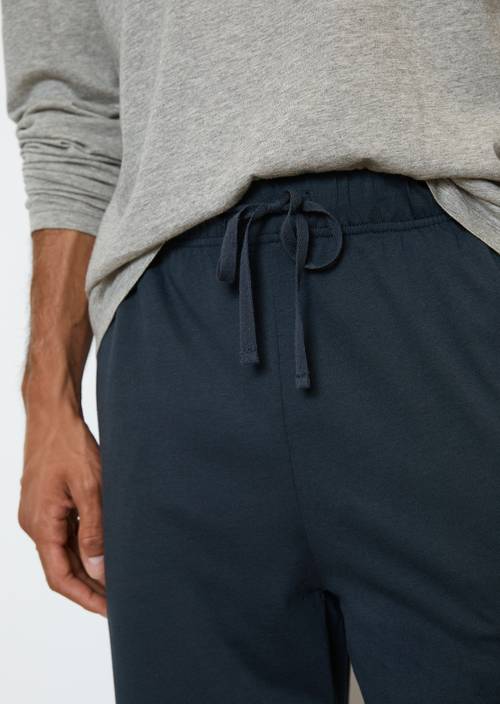 Lounge-Set grey melange/dark navy - Produkt Bild 2