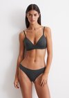 Marc O'Polo String, Damen, schwarz, Gr. m, 74% Polyamid, 26% Elasthan
