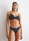 Marc O'Polo String, Damen, grau, Gr. l, 74% Polyamid, 26% Elasthan