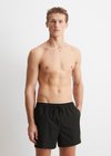 Marc O'Polo Badeshorts, Herren, schwarz, Gr. l, 100% Polyester