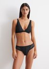 Marc O'Polo String, Damen, schwarz, Gr. xs, 89% Polyamid, 11% Elasthan
