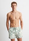 Marc O'Polo Badeshorts, Herren, grün, Gr. s, 100% Polyester