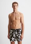 Marc O'Polo Badeshorts, Herren, schwarz, Gr. m, 100% Polyester