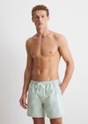 Marc O'Polo Badeshorts, Herren, grün, Gr. s, 100% Polyester