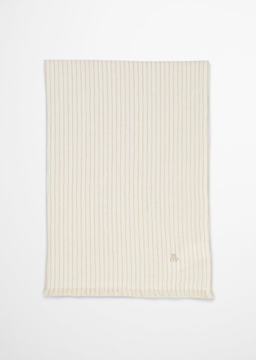 Plaid Model Fine Stripe — Dark Sand