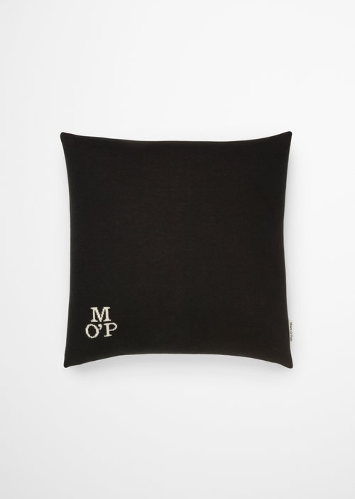 Statement decorative cushions — Black