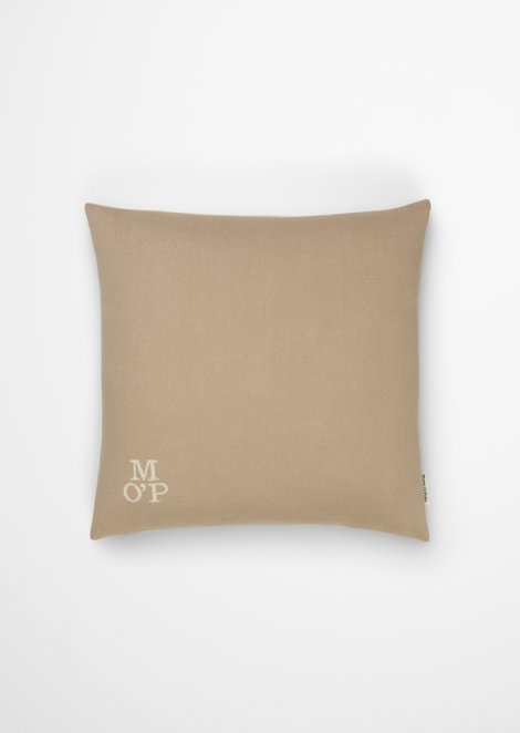 Marc O'Polo Statement-Dekokissen, Unisex, beige, 50x50, 100% Organic Cotton