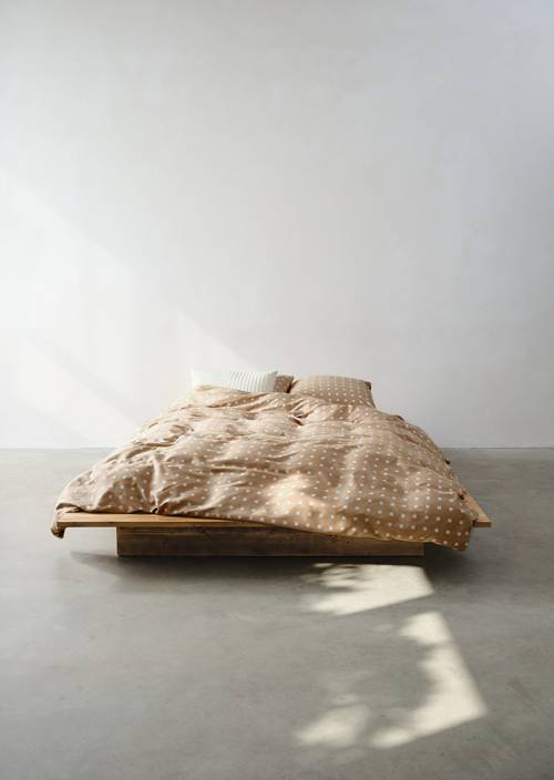 Beddengoedset model Iben Dark sand - Product afbeelding 2