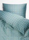 Marc O'Polo Bettwäsche-Set Model Iben, Unisex, blau, 140x200-+-70x90, 100% Organic Cotton