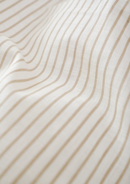 Bettwäsche-Set Model Classic Fine Stripe — Dark Sand