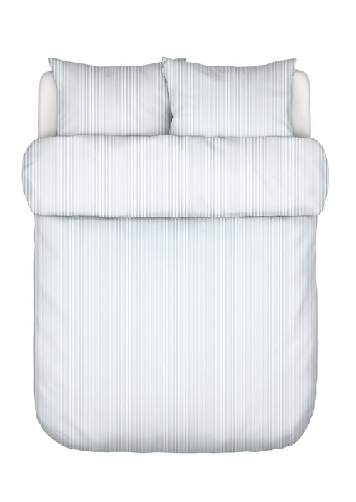 Bettwäsche-Set Model Classic Fine Stripe — Denim Blue