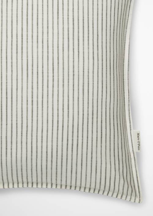 Kissenbezug Model Classic Fine Stripe Anthracite - Produkt Bild 2