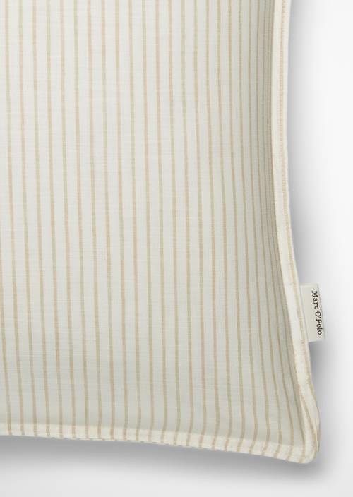 Kissenbezug Model Classic Fine Stripe Dark Sand - Produkt Bild 2