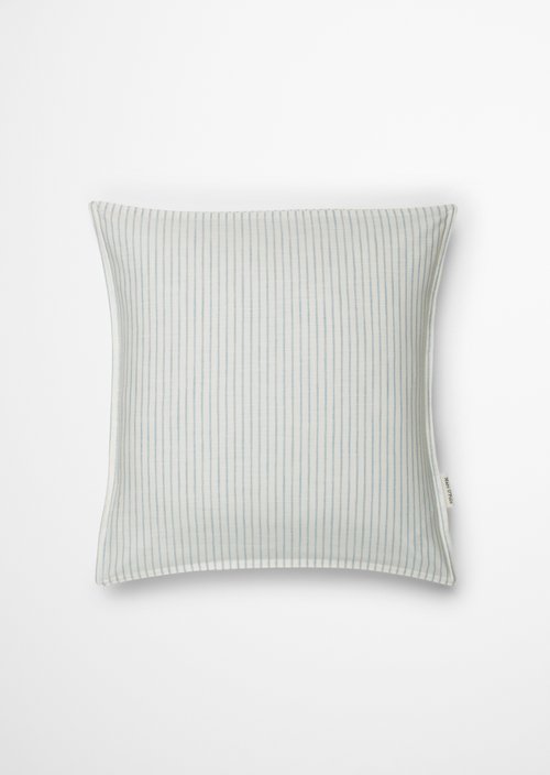 Cushion cover model Classic Fine Stripe — Denim Blue