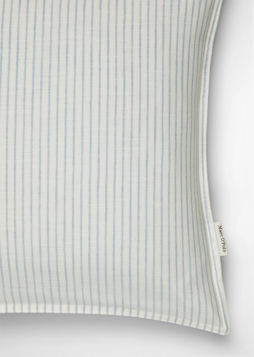 Cushion cover model Classic Fine Stripe — Denim Blue