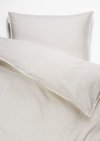 Marc O'Polo Bettwäsche-Set Model Classic Fine Stripe, Unisex, beige, 140x200-+-70x90, 100% Organic Cotton