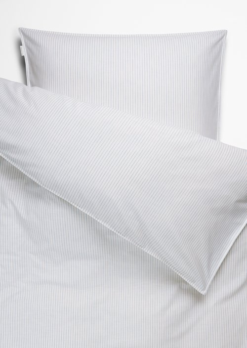 Bettwäsche-Set Model Classic Fine Stripe — Denim Blue