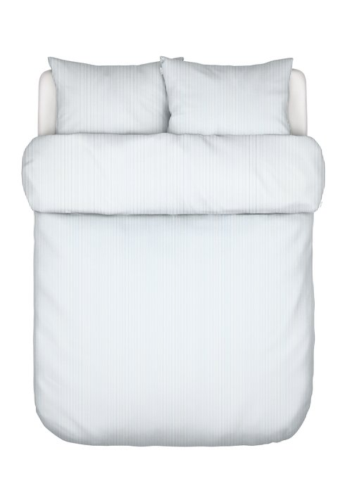 Bettwäsche-Set Model Classic Fine Stripe — Denim Blue