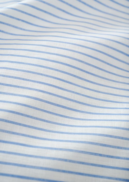 Bettwäsche-Set Model Classic Fine Stripe — Denim Blue