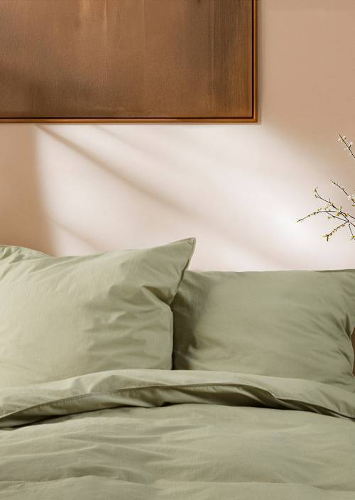 Beddengoedset model Senja Moss Green - Product afbeelding 2