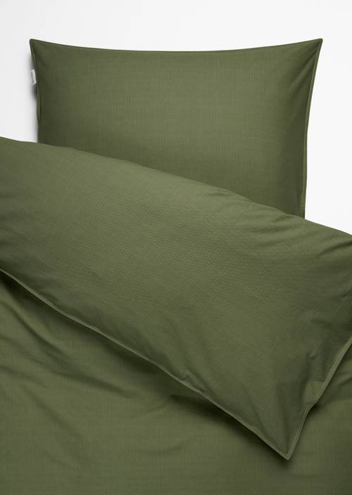 Beddengoedset model Senja Dark green ivy - Product afbeelding 1