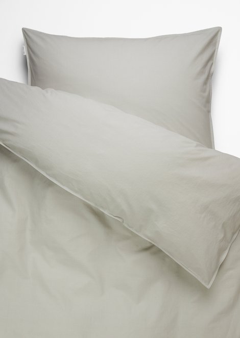 Marc O'Polo Beddengoedset model Senja, Unisex, grijs, 140x200_+_70x90, 100% Biologisch katoen