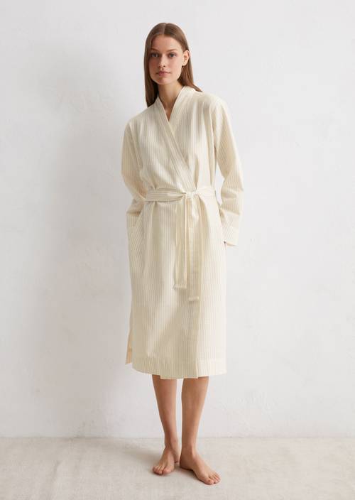 Ladies' bathrobe Dark sand - Product image 1