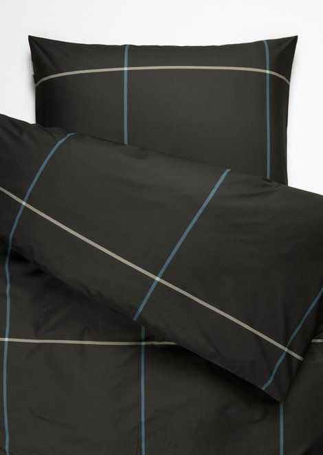 Marc O'Polo Bettwäsche-Set Model Suvie, Unisex, grau, 240x220-+-2/60x70, 100% Bio-Baumwolle