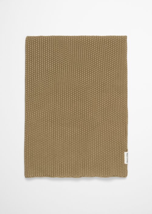 Marc O'Polo Geruit Model Nordic Knit, 130x170_cm, 100% Katoen