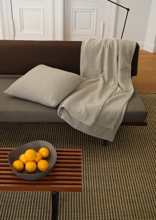 Decorative cushion model Viggo — Grey Mist