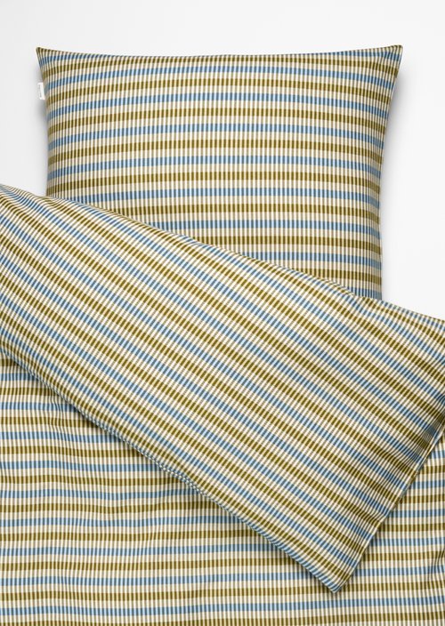 Bed linen set model Olle — Denim Blue