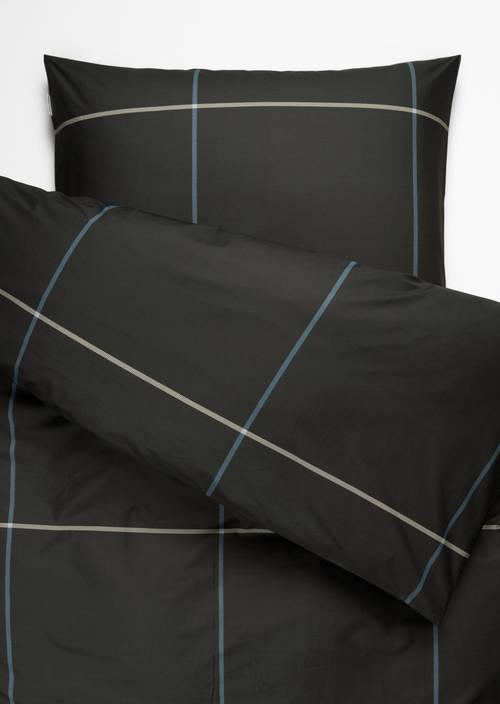 Set de linge de lit modèle Suvie Anthracite - Image du produit 1