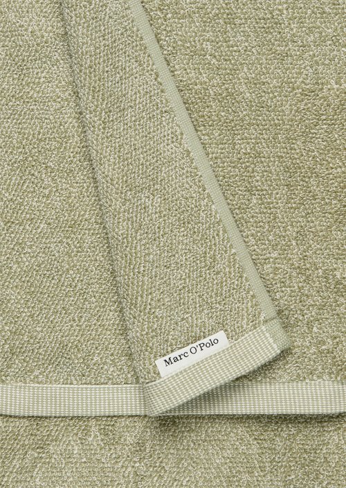 Towel model Timeless Melange — Moss Green
