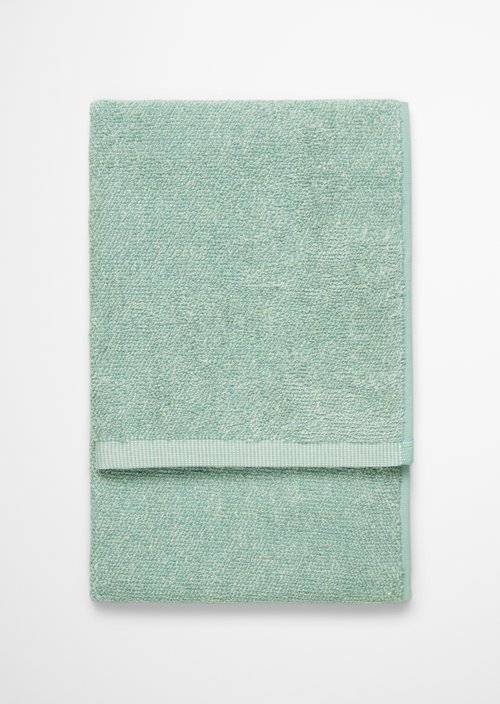 Towel model Timeless melange — Aquamarine