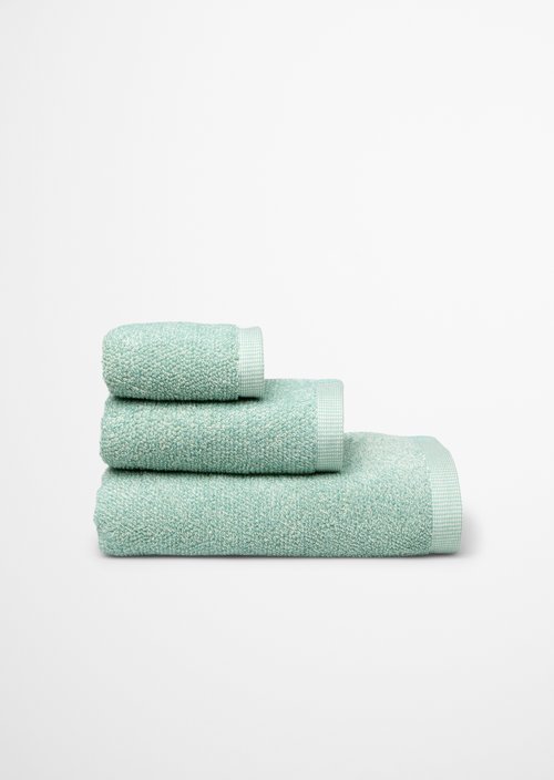 Towel model Timeless melange — Aquamarine