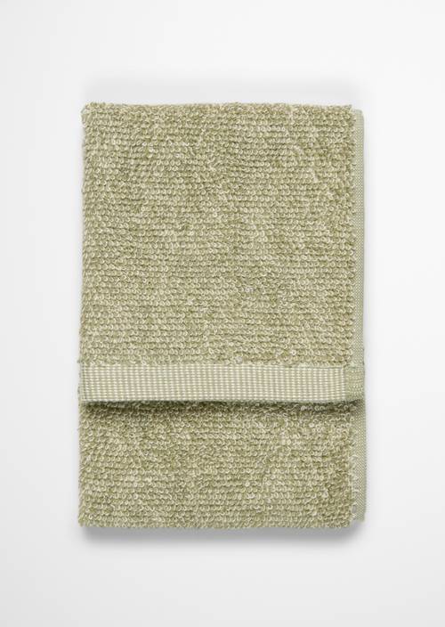 Gastendoek model Tijdloos gemêleerd Moss Green - Product afbeelding 1