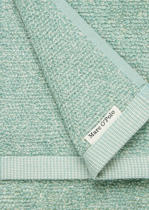 Guest towel model Timeless melange — Aquamarine