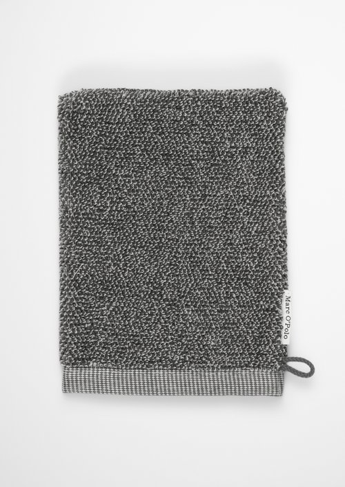 Wash mitt model Timeless melange — Anthracite