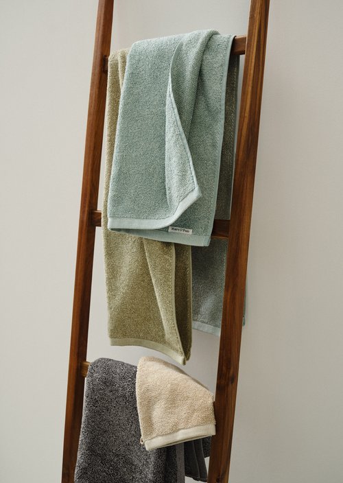 Wash mitt model Timeless melange — Moss Green