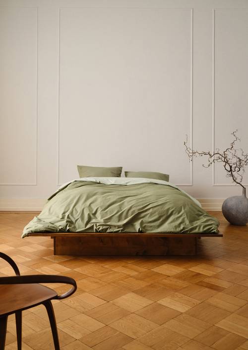 Set de linge de lit modèle Erla Moss Green - Image du produit 2