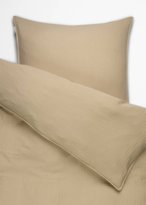 Bettwäsche-Set Model Thore Dark Sand - Produkt Bild 1