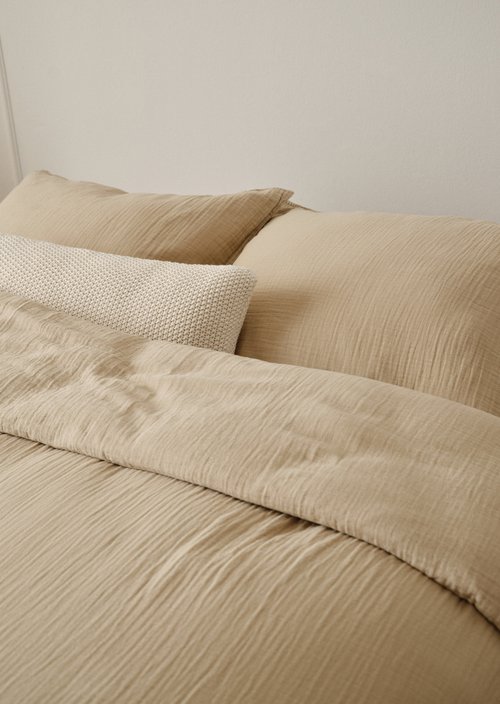 Cushion cover model Thore — Dark Sand