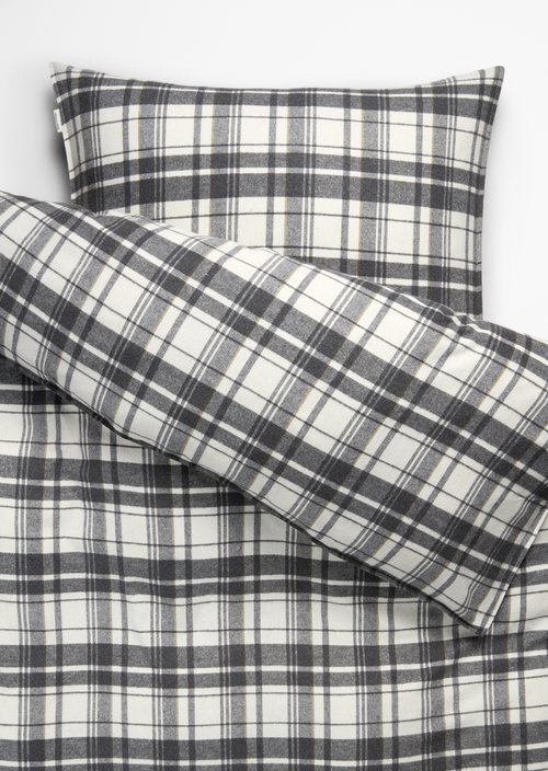 Bed linen set model check — Anthracite