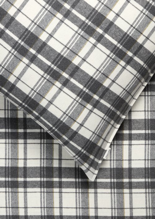 Bed linen set model check — Anthracite