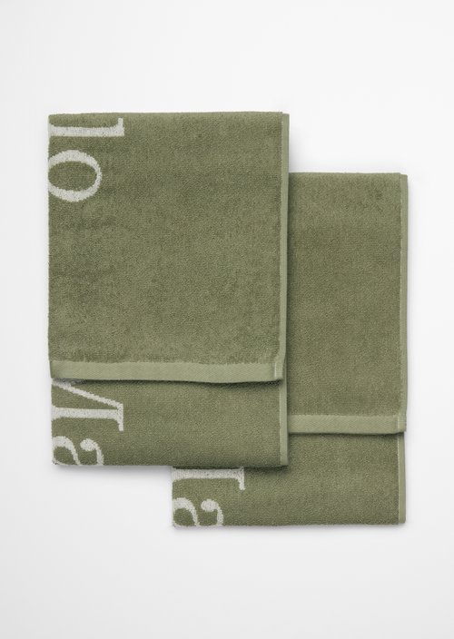 Towel Model Statement — Moss Green
