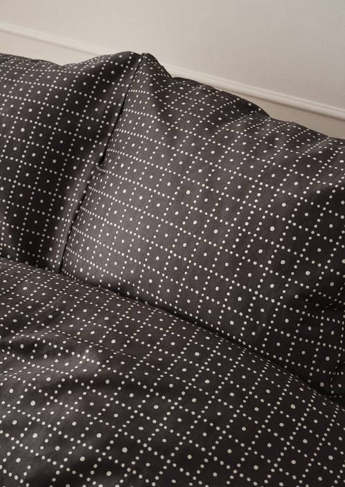 Kussensloop model Suni Anthracite - Product afbeelding 2