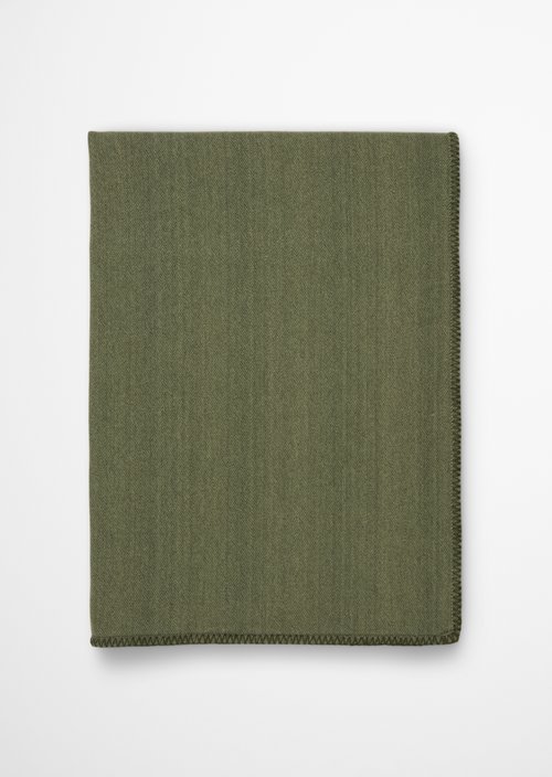 Plaid Model Senne — Dark Green Ivy